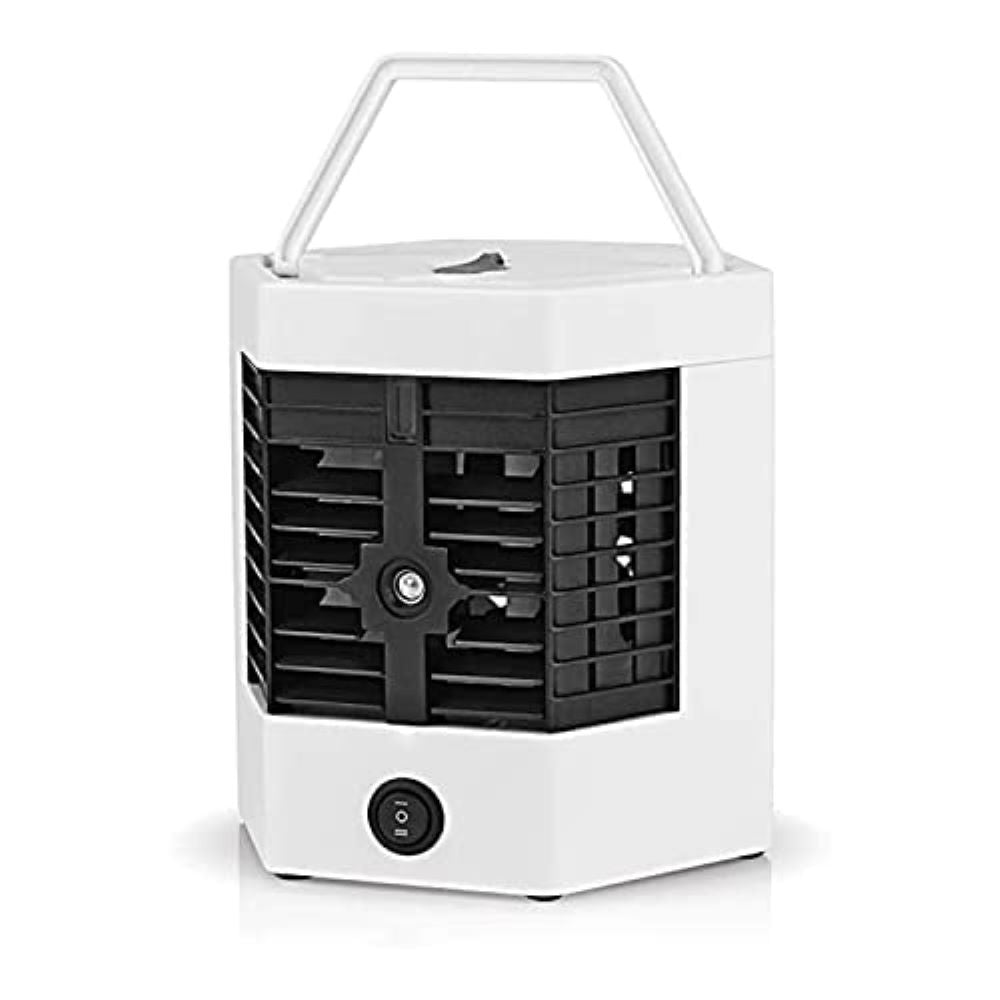 "Arctic Breeze: Mini Air Conditioner, Cooler, and Humidifier - Portable Cooling Fan for Personal Space - Quick & Easy Cooling Solution"