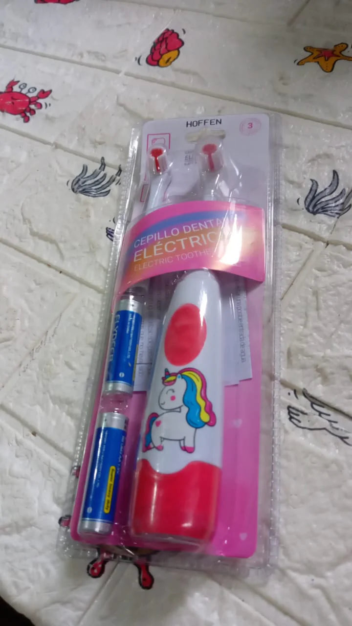 ELECTRIC TOOTHBRUSH FOR KIDS AND ADULTS   WITH EXTRA 1 BRUSH HEADS & 2 BATTERY