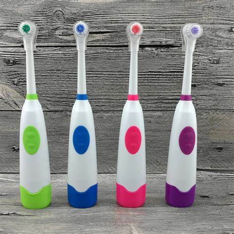 ELECTRIC TOOTHBRUSH FOR KIDS AND ADULTS   WITH EXTRA 1 BRUSH HEADS & 2 BATTERY