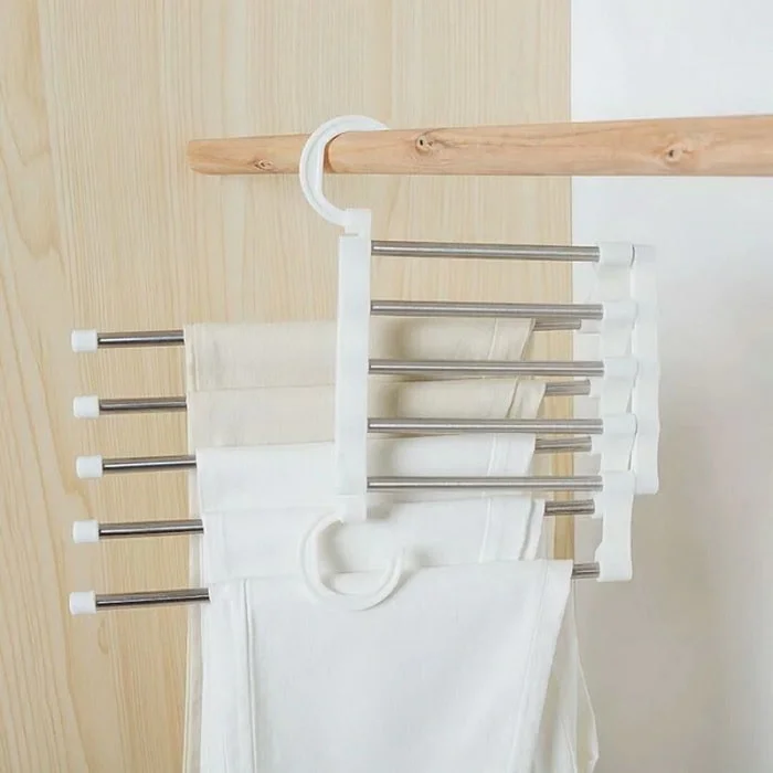 5 in 1 Rack Stainless Steel Cloth Hanger