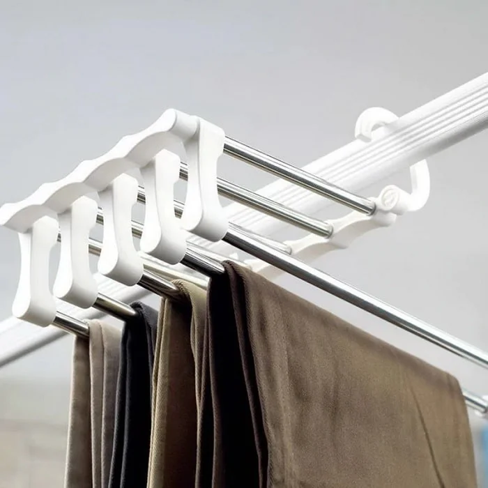 5 in 1 Rack Stainless Steel Cloth Hanger