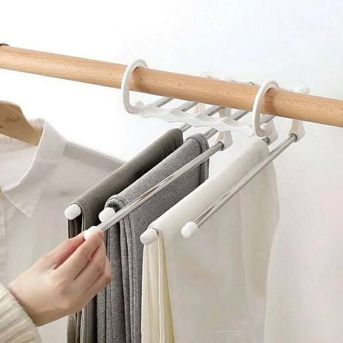 5 in 1 Rack Stainless Steel Cloth Hanger