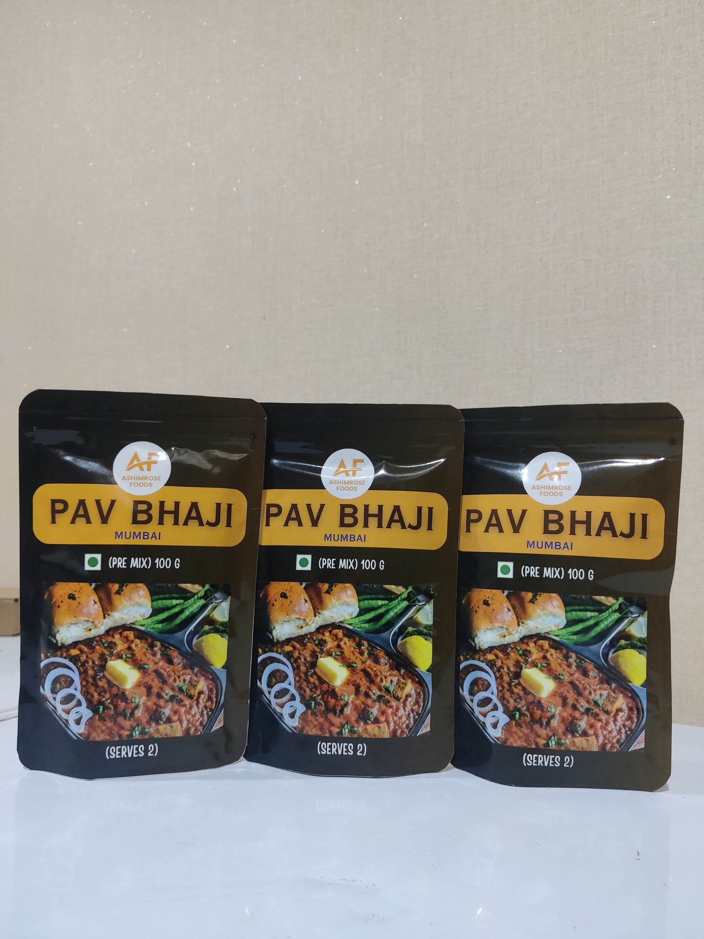 "Triple Delight: Pav Bhaji Trio Pack"