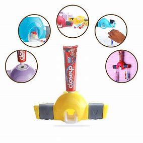 AUTOMATIC PUSH TOOTHPASTE SQUEEZER DISPENSER