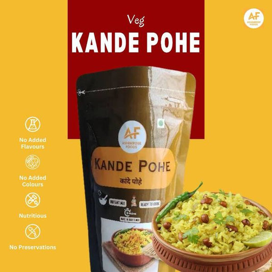 "Flavorful Fare: Instant Kande Pohe 5-Pack"