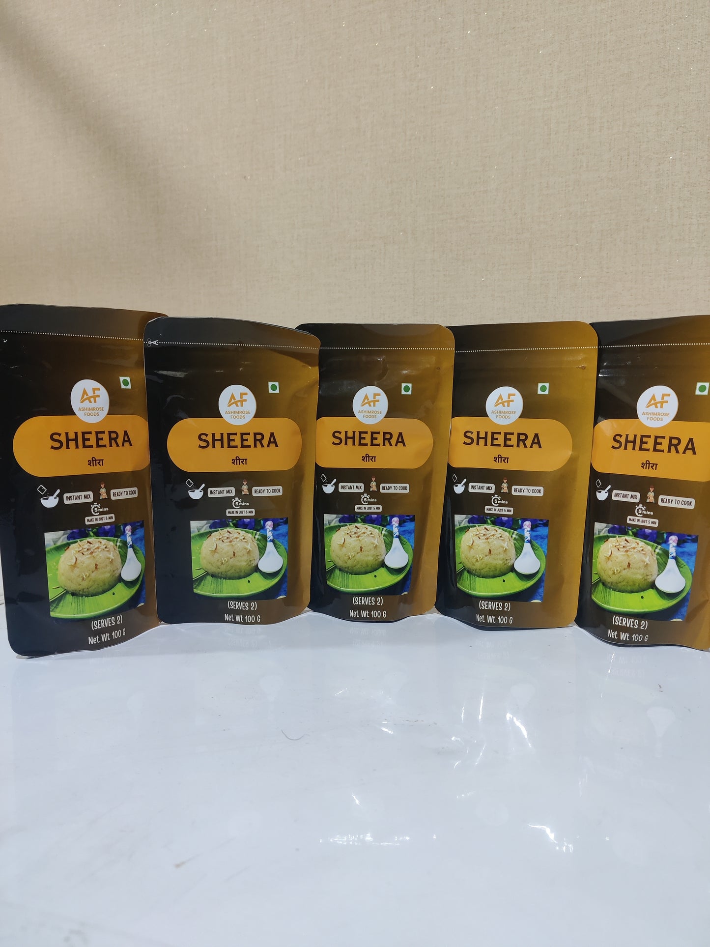 "Sweet Bliss: Instant Sheera 5-Pack"